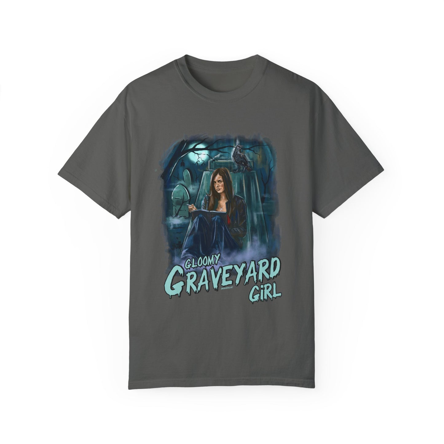Gloomy Graveyard Girl Tshirt
