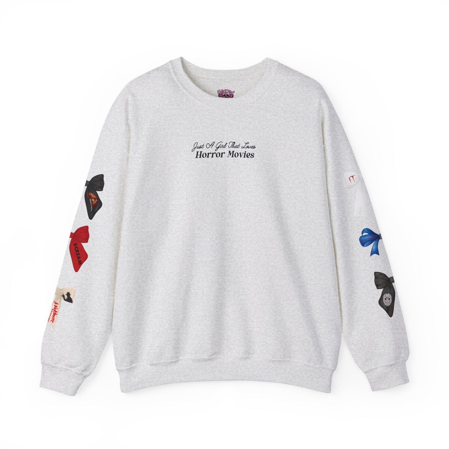 Just A Girl That Loves Horror Movies Crewneck