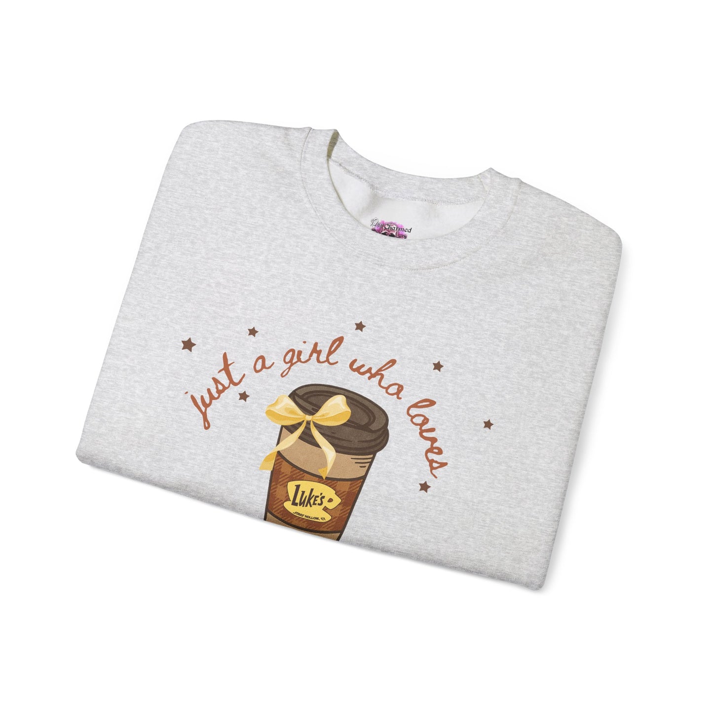Just A Girl Who Loves Coffee Crewneck