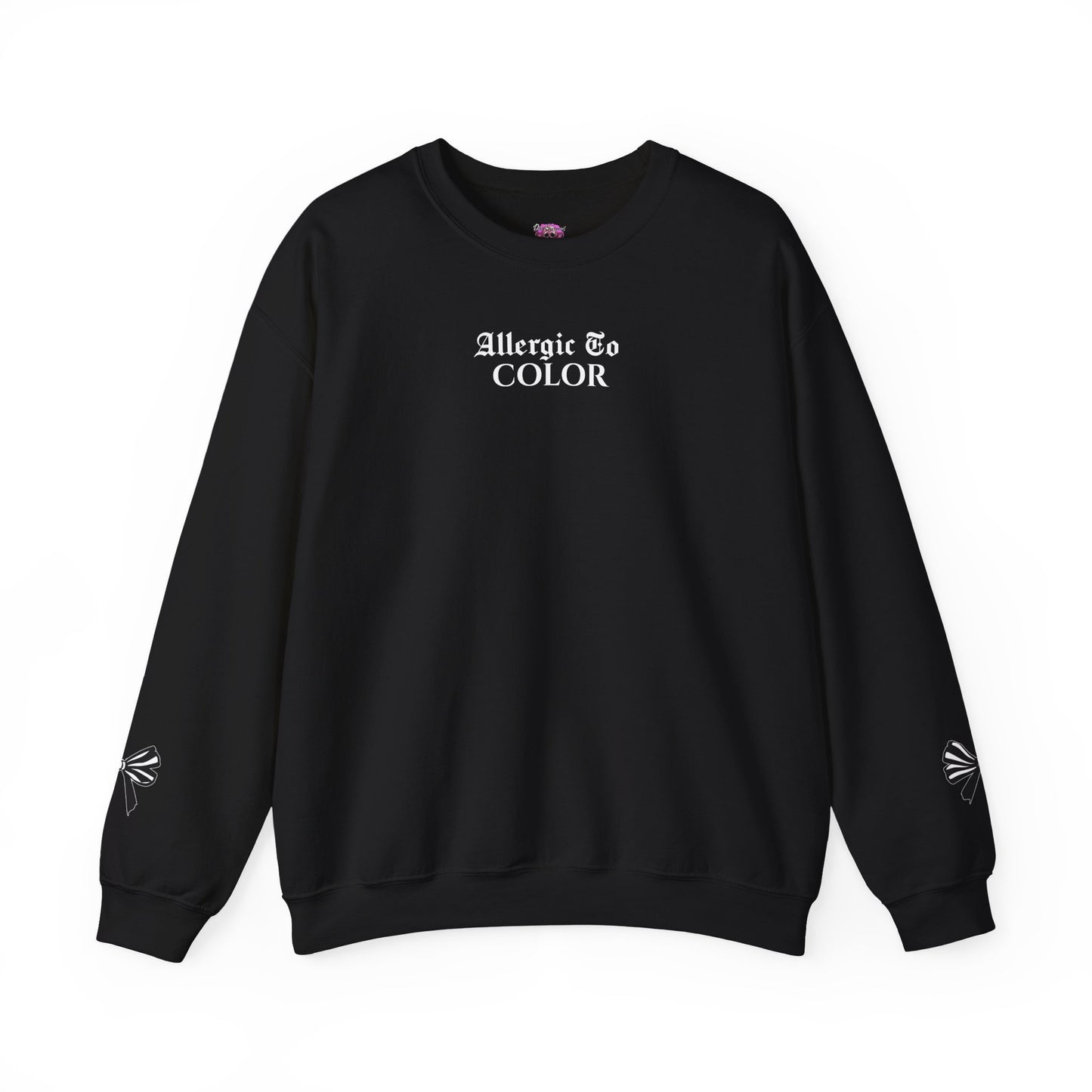 Allergic To Color Crewneck