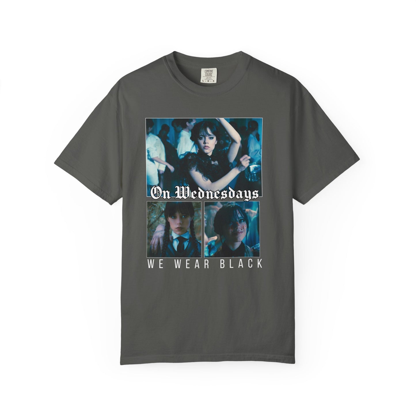 On Wednesdays We Wear Black Tshirt