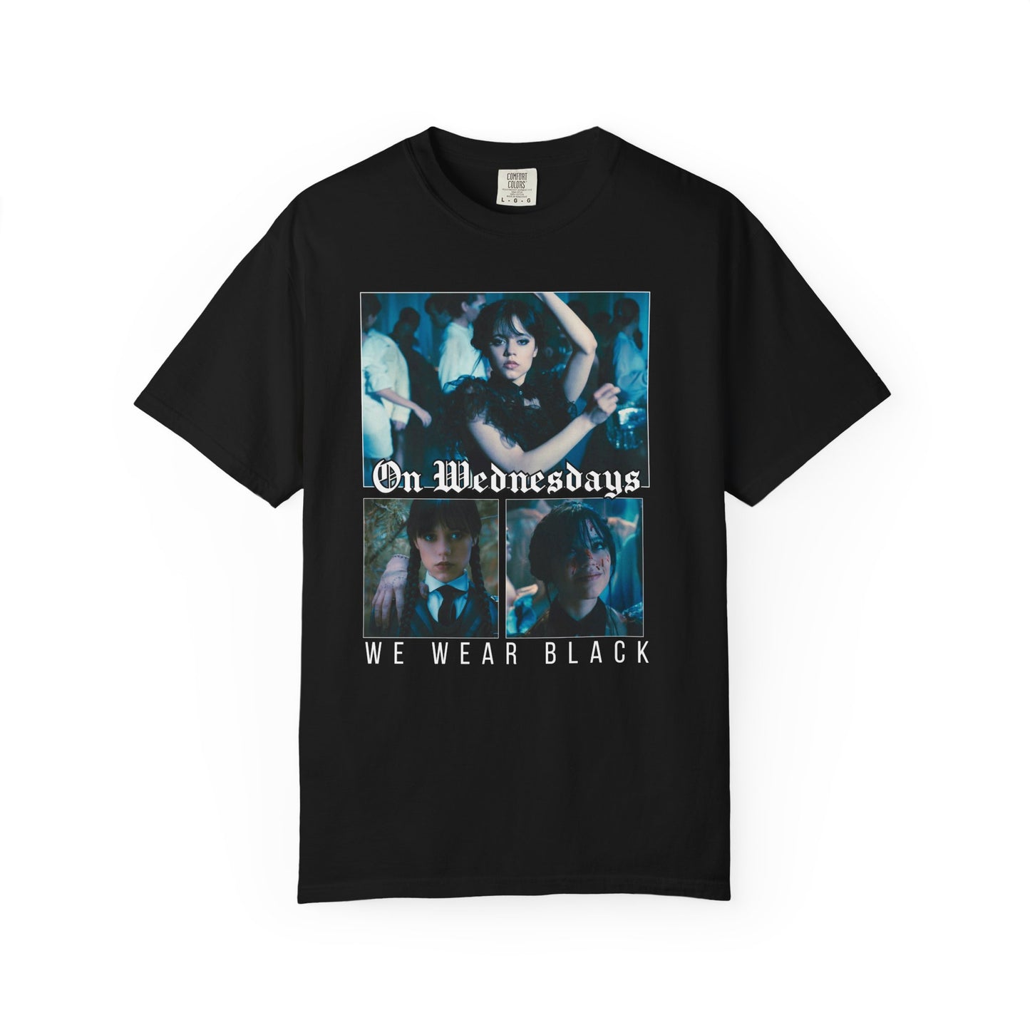 On Wednesdays We Wear Black Tshirt