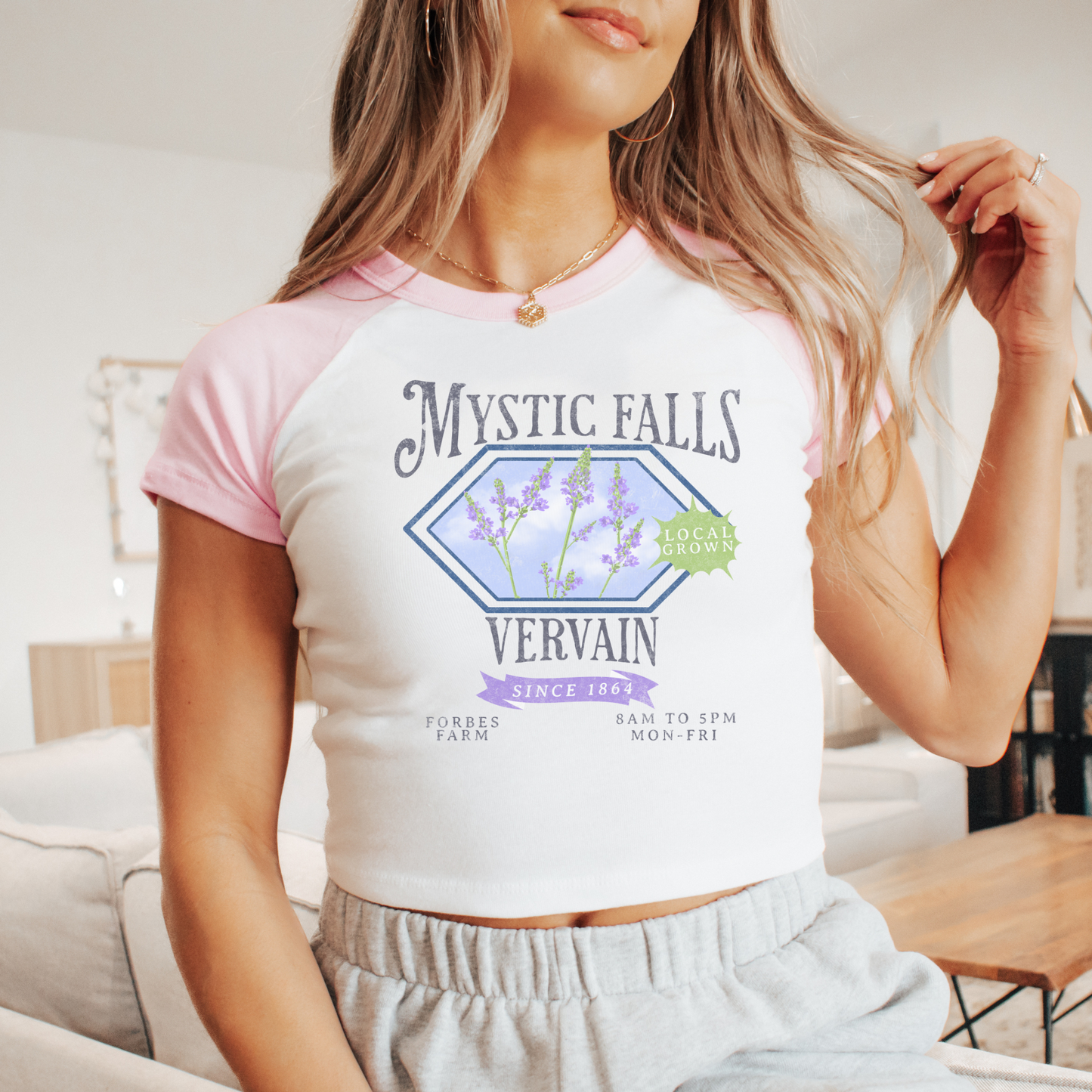Local Vervain Baby Tee