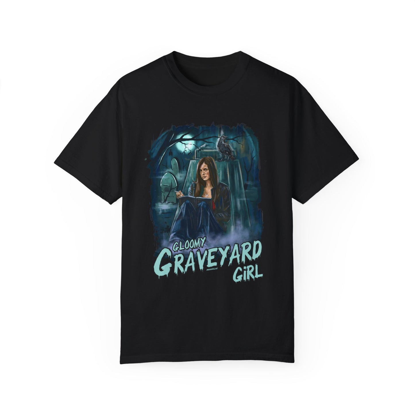 Gloomy Graveyard Girl Tshirt