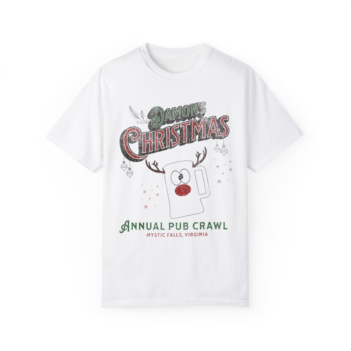 Damon's Xmas Pub Crawl Tee