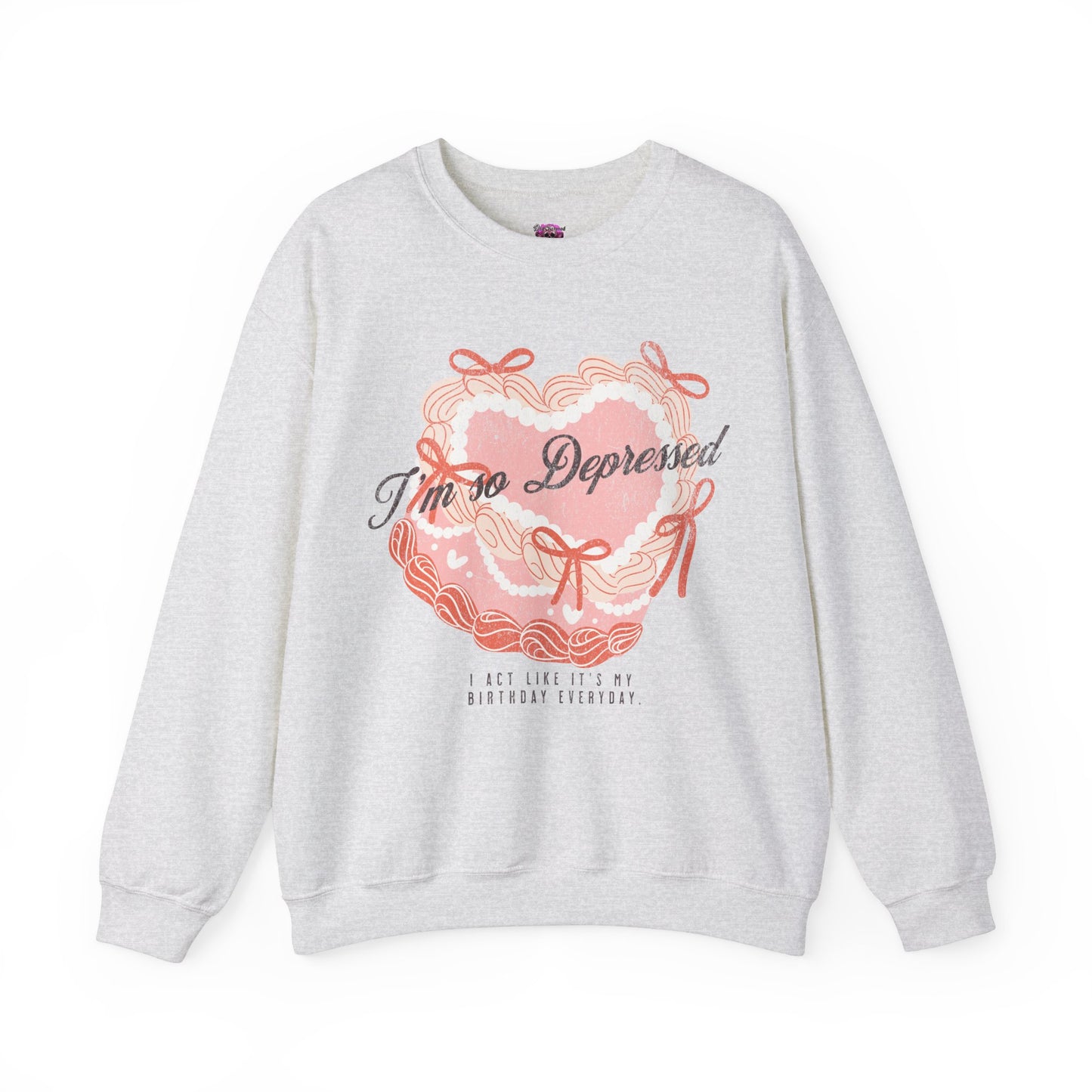 I'm so Depressed Crewneck