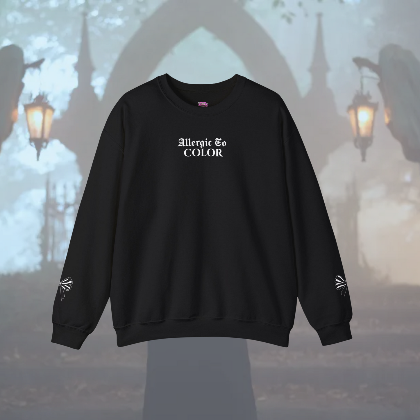 Allergic To Color Crewneck