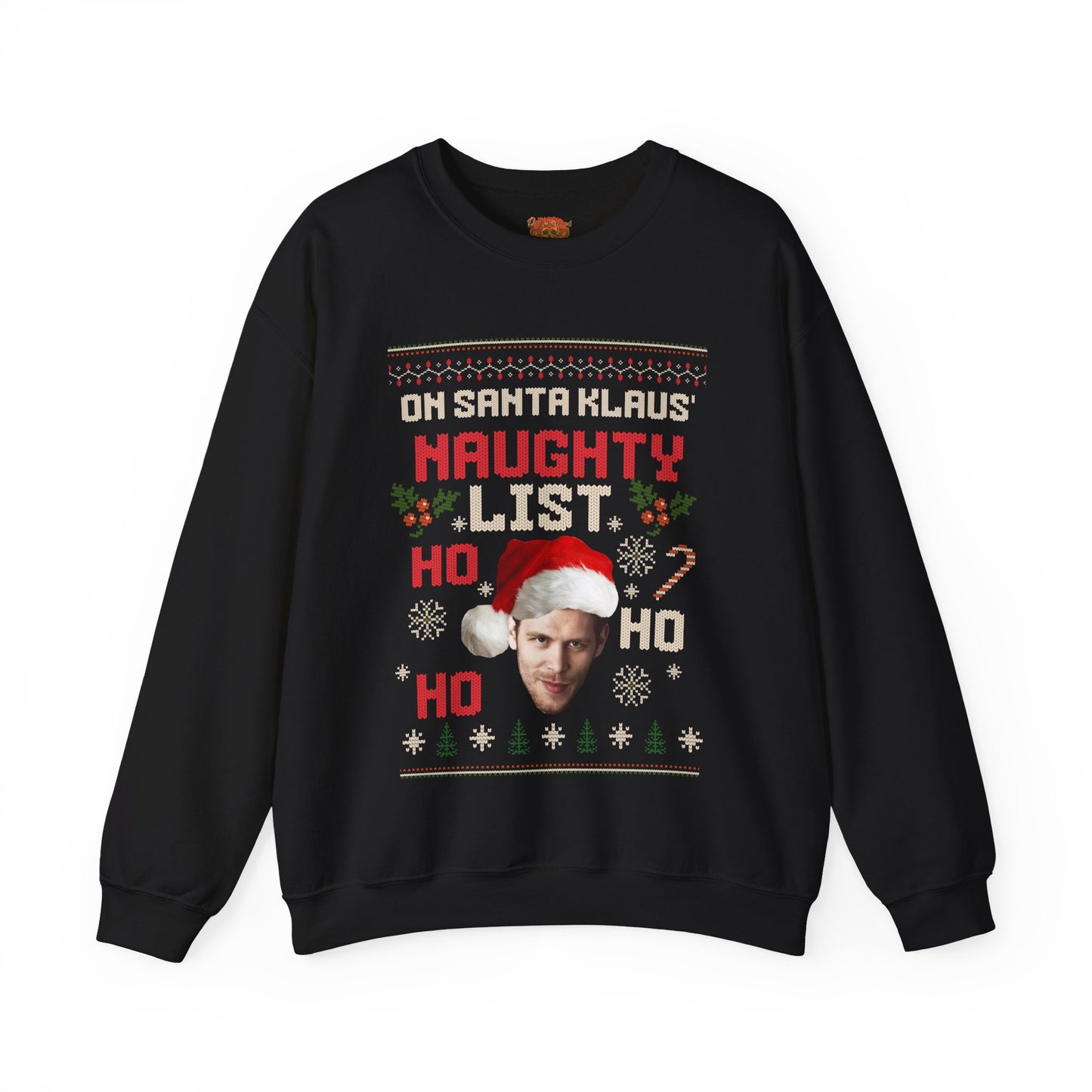 Santa Klaus Naughty List Crewneck