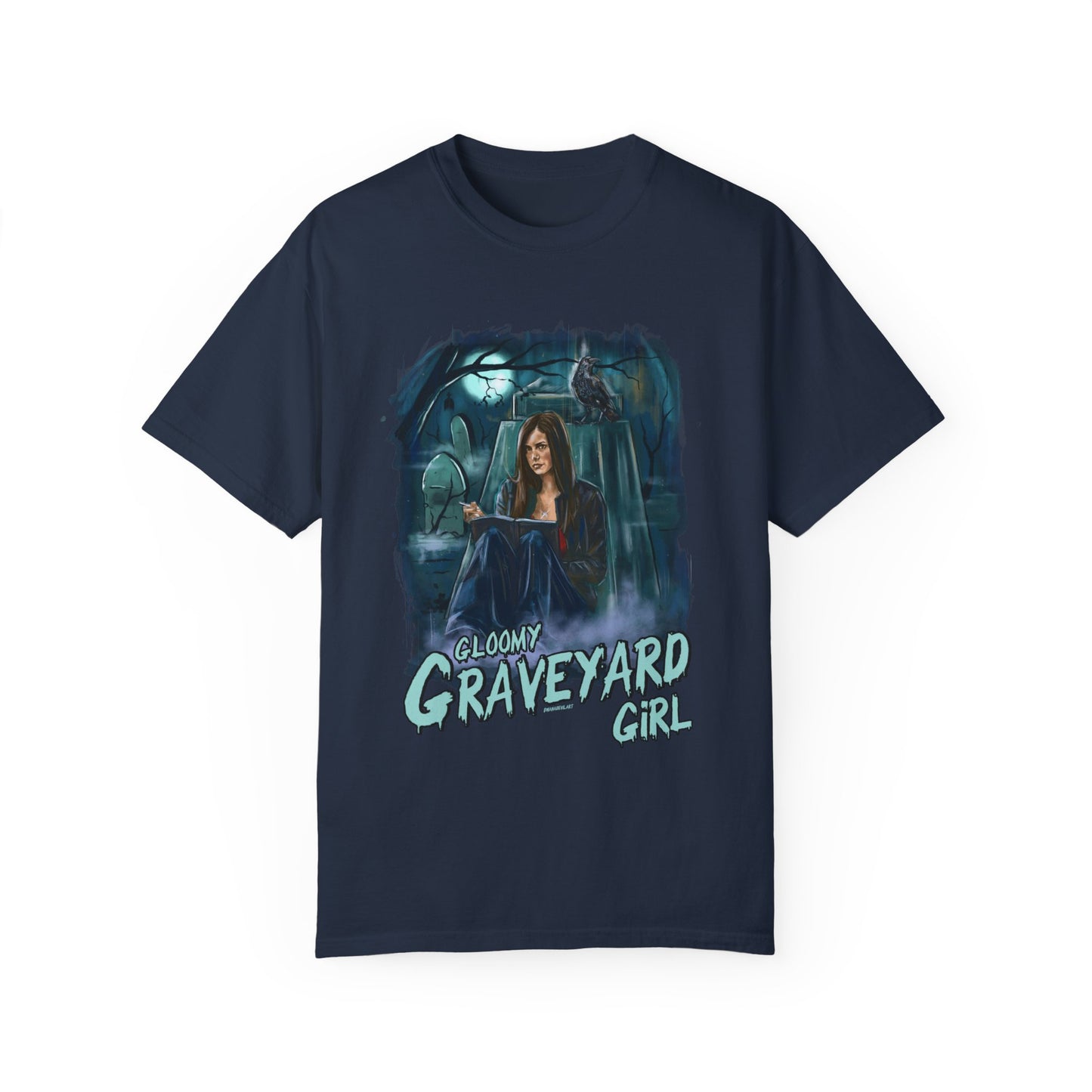 Gloomy Graveyard Girl Tshirt