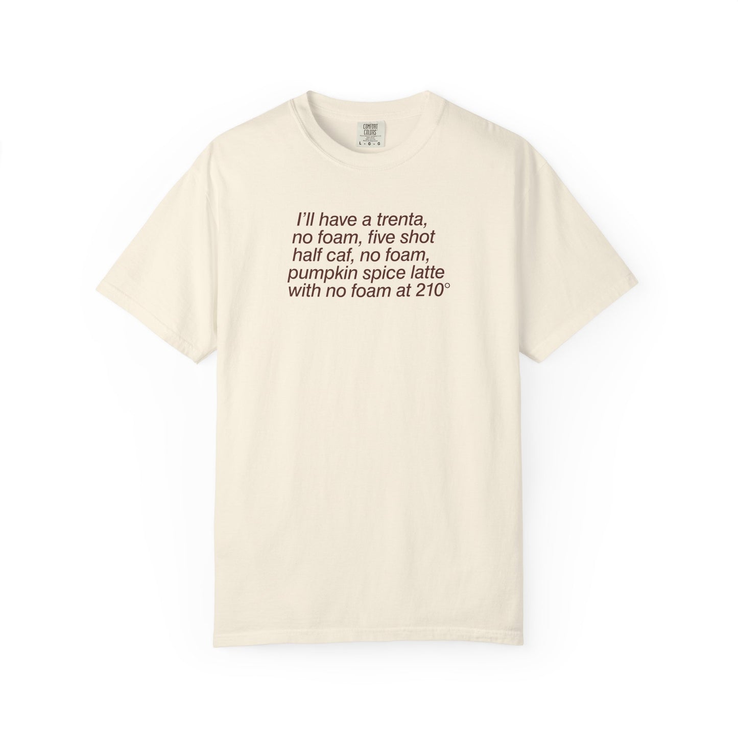 No Foam Tee