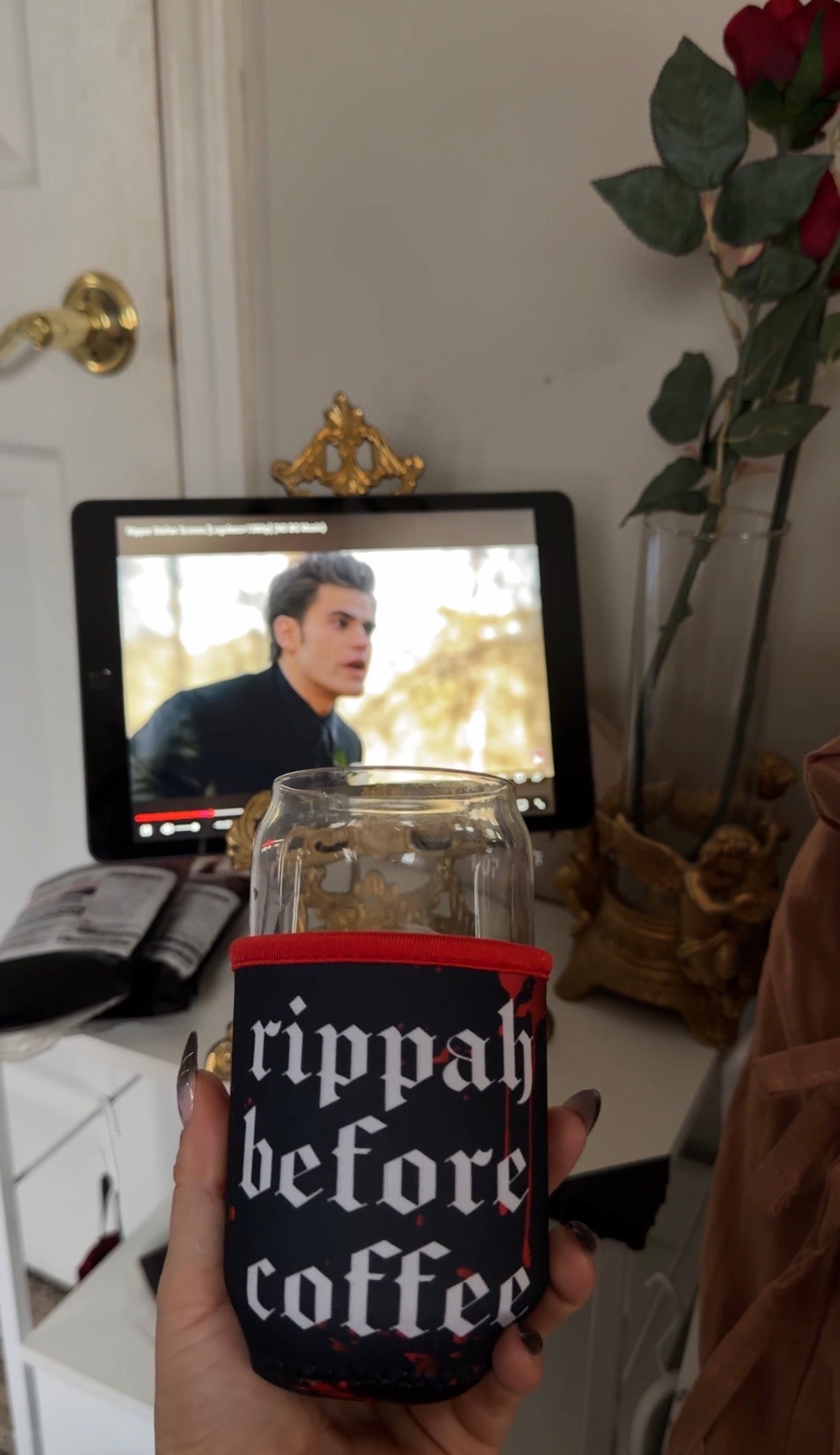 Rippah Before Coffee Iced Coffee Sleeve