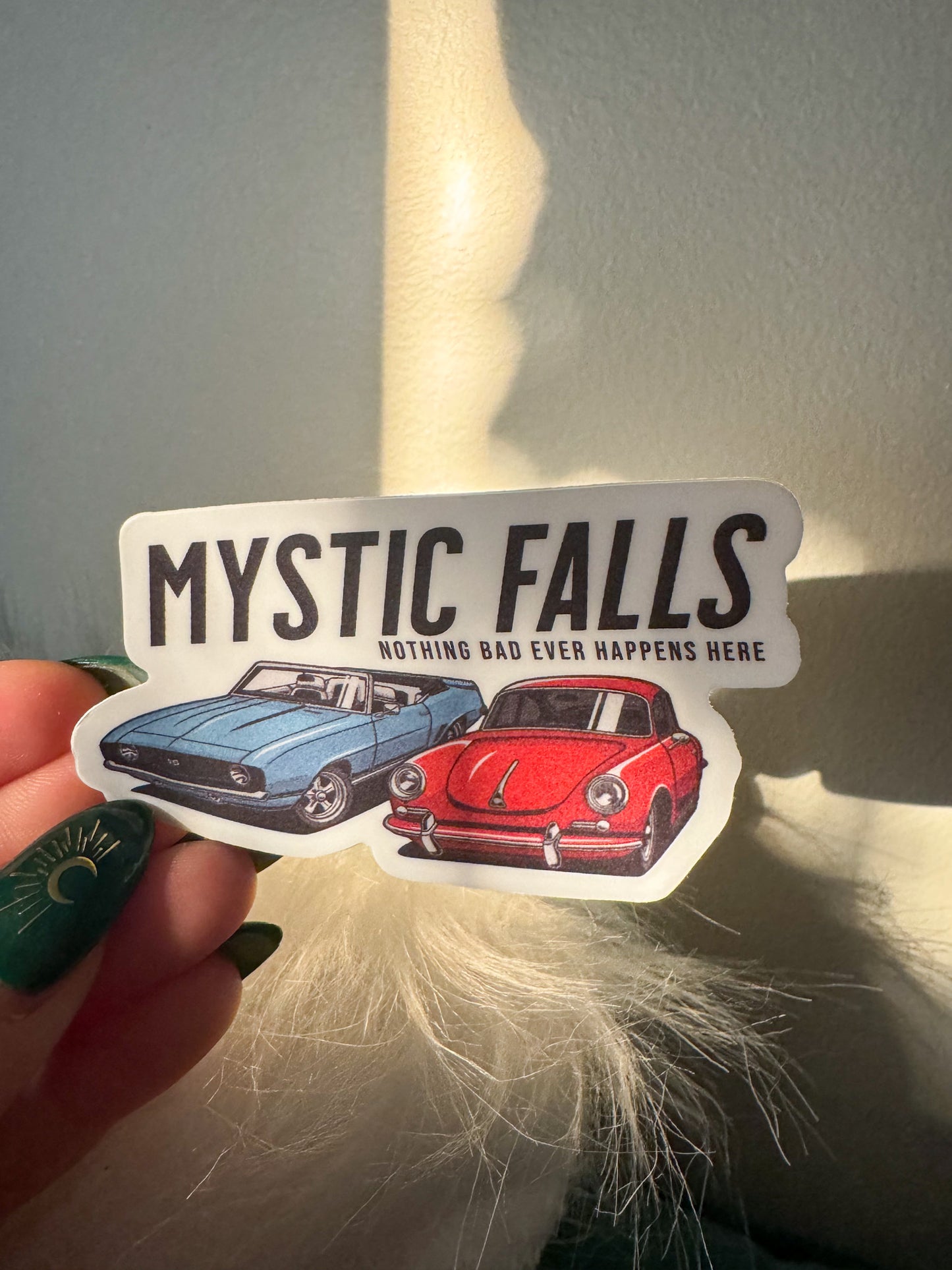 Mystic Falls Cars Sticker