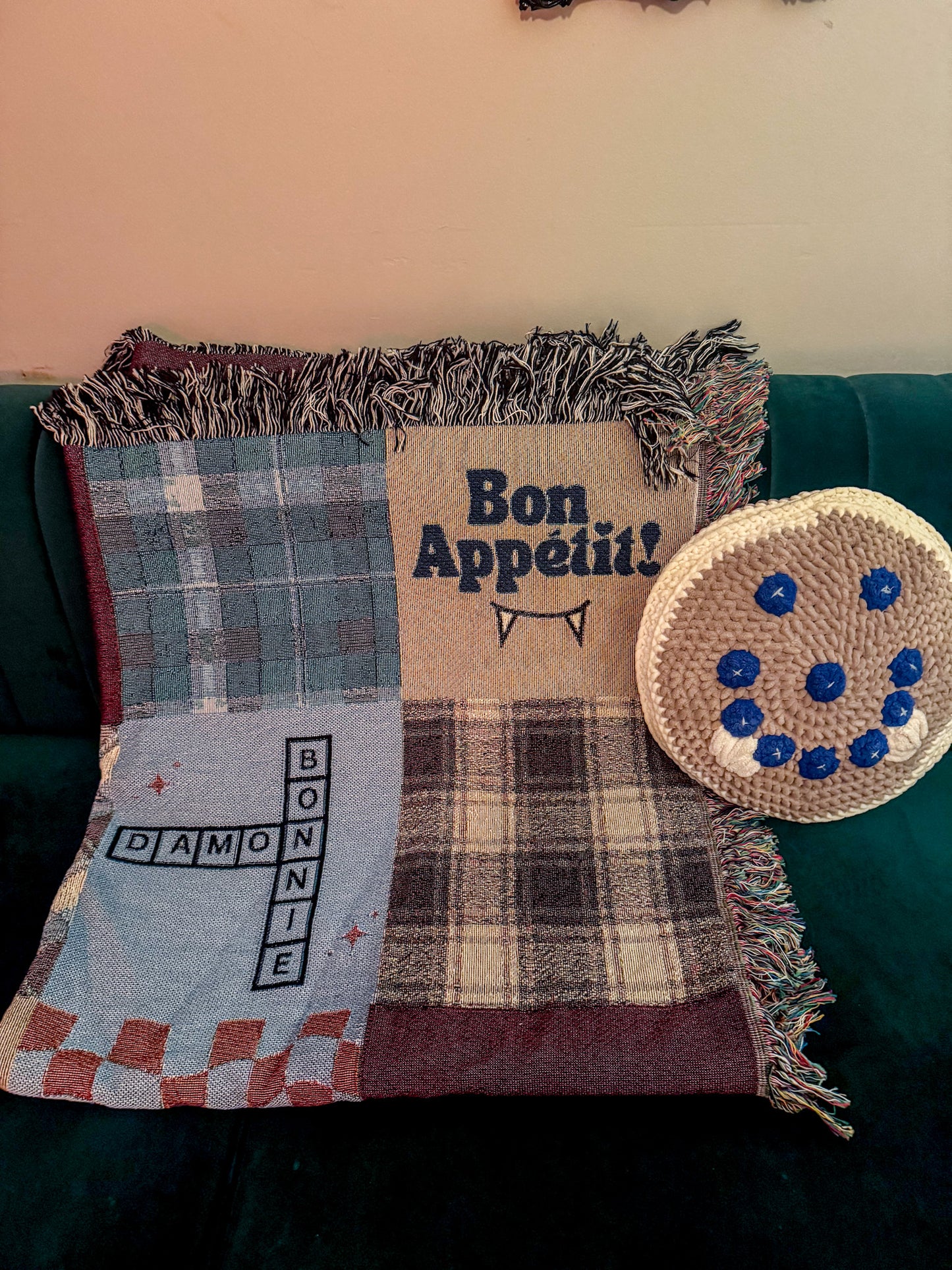 Prison World Woven Blanket