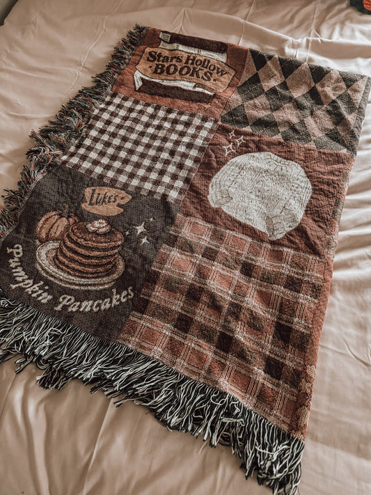 I Am An Autumn Woven Blanket