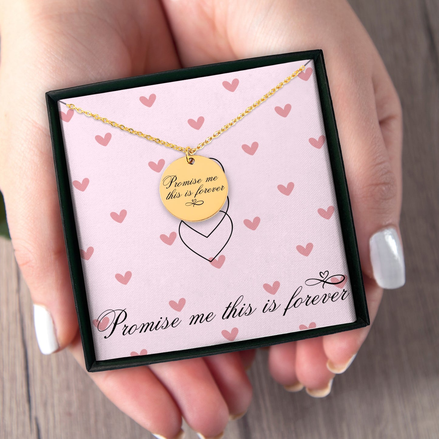 Promise me this is Forever Necklace