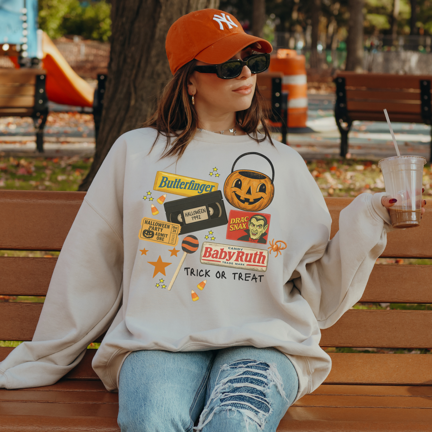 Halloween 1992 crewneck
