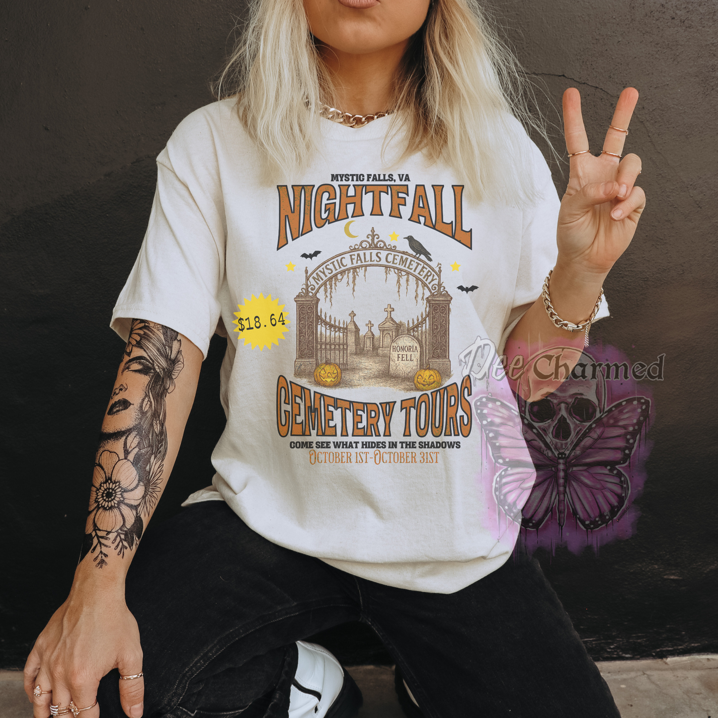 Mystic Fall Cemetery Shirt