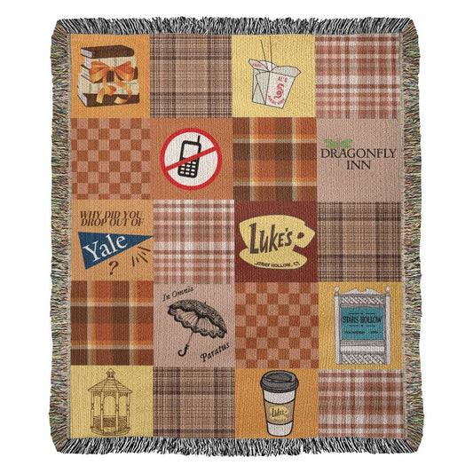 Stars Hollow Woven Blanket