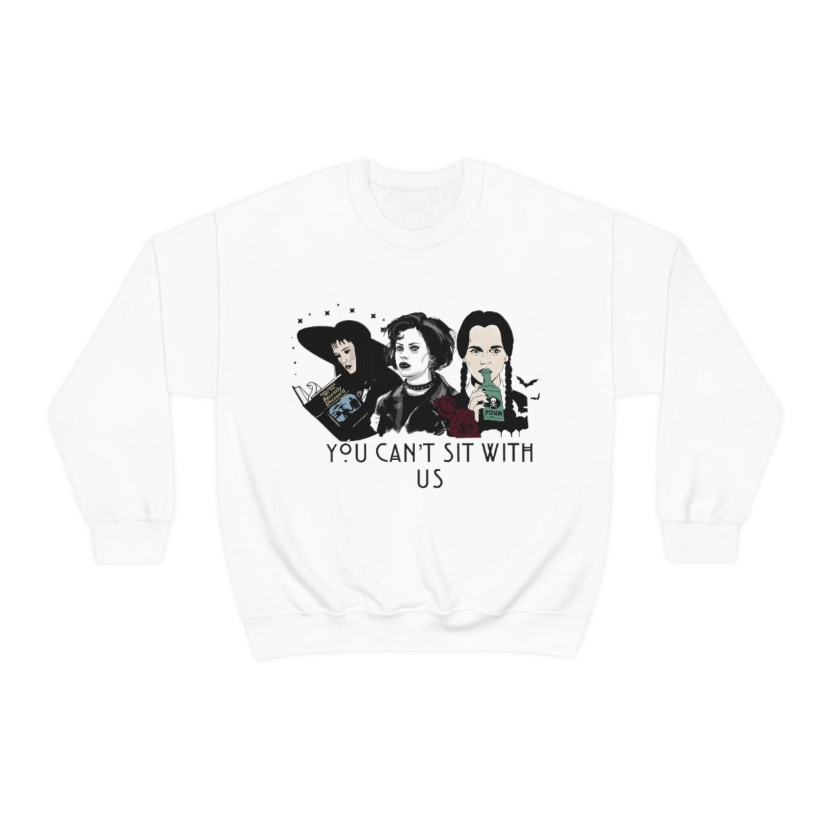 You Can't Sit with us Spooky Crewneck
