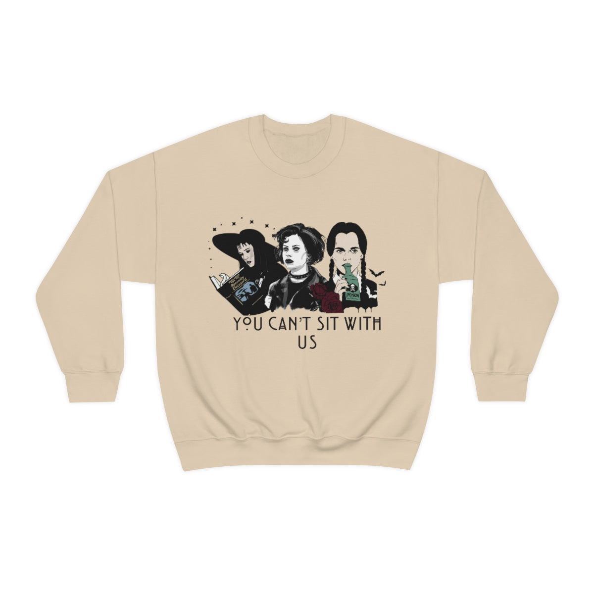 You Can't Sit with us Spooky Crewneck