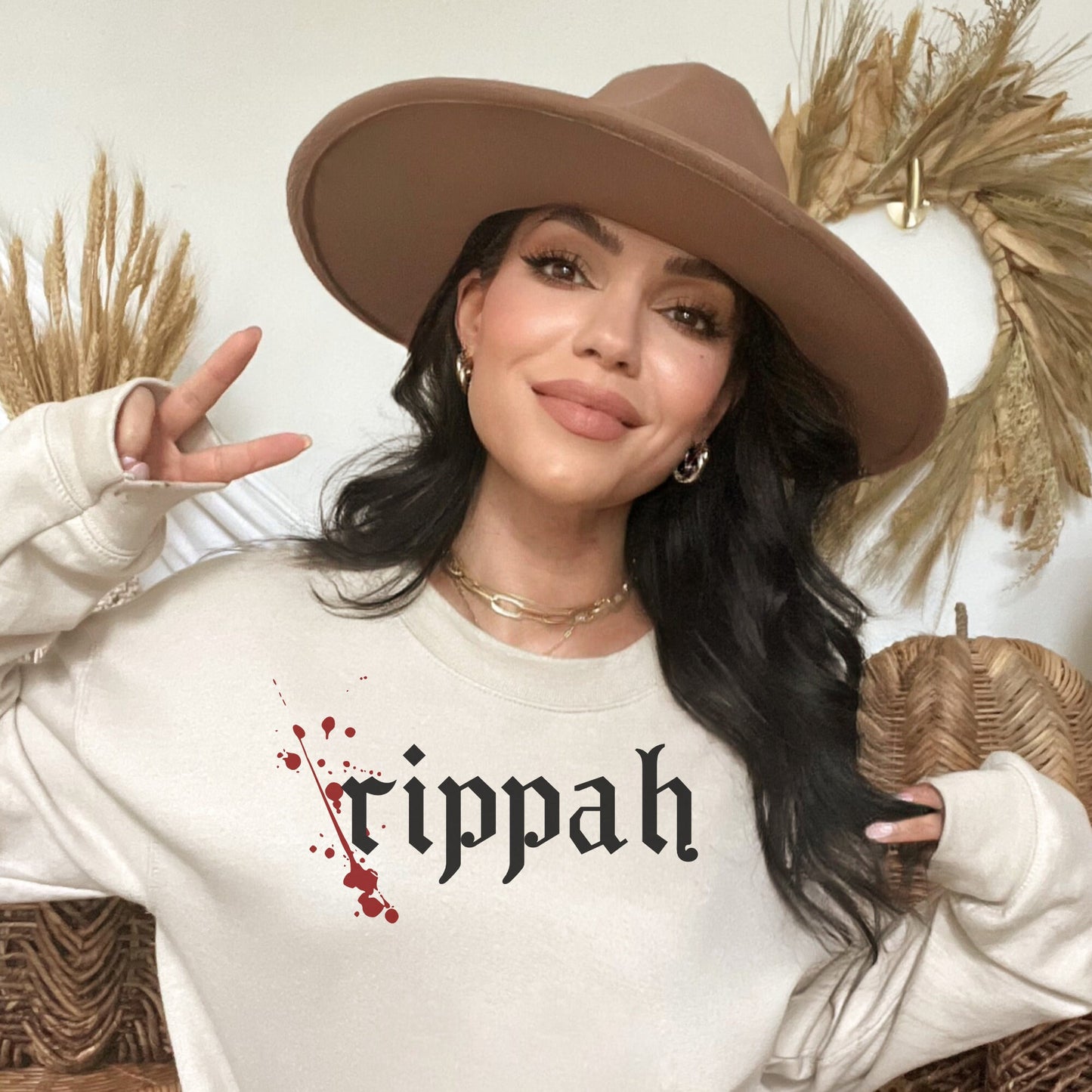 Rippah sweatshirt, TVD sweatshirt, Stefan Salvatore, Klaus Mikaleson sweatshirt, TVD fan gift, Funny TVD gift