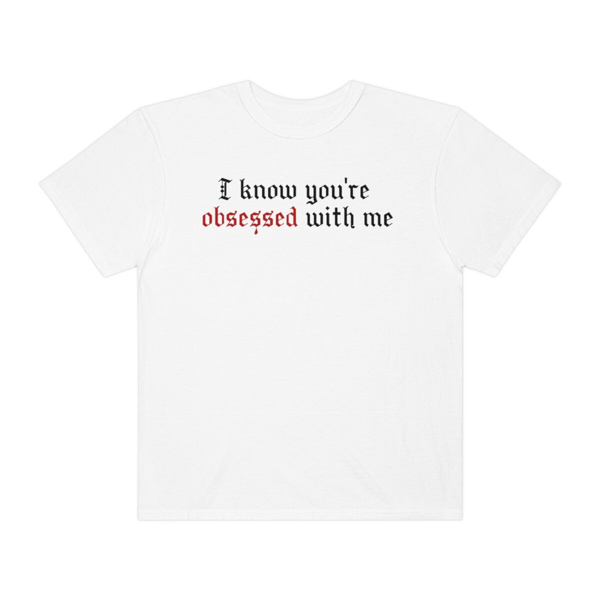 TVD Shirt,  Damon Salvatore shirt, tvd fan gift, The Vampire Diaries shirt, TVD Fan, TVD xmas gift, I know you're obsessed with me