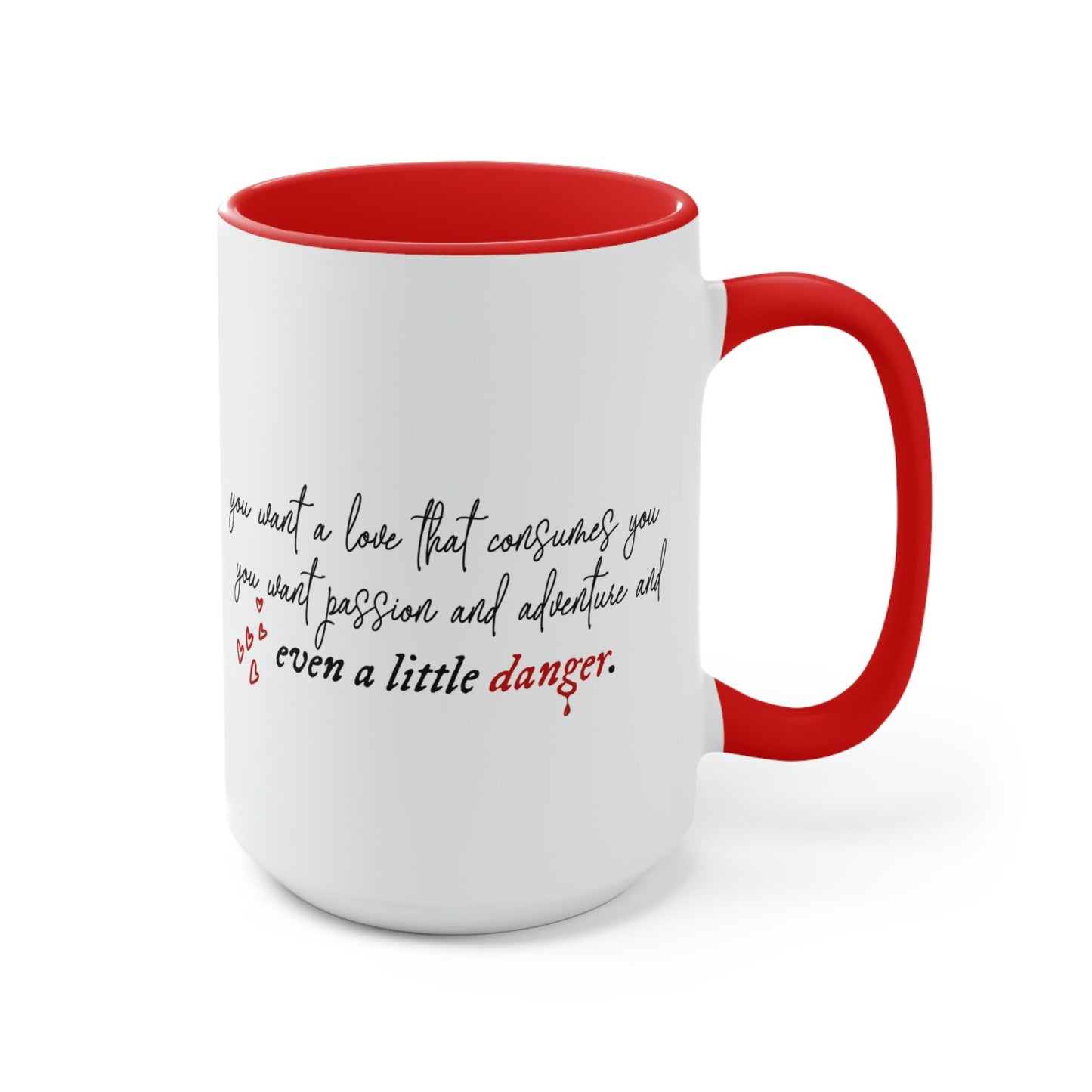Damon & Elena Mug, TVD Valentine's Day gift, Valentine's Day mug, TVD coffee mug, TVD fan gift, Team Delena, Damon Salvatore