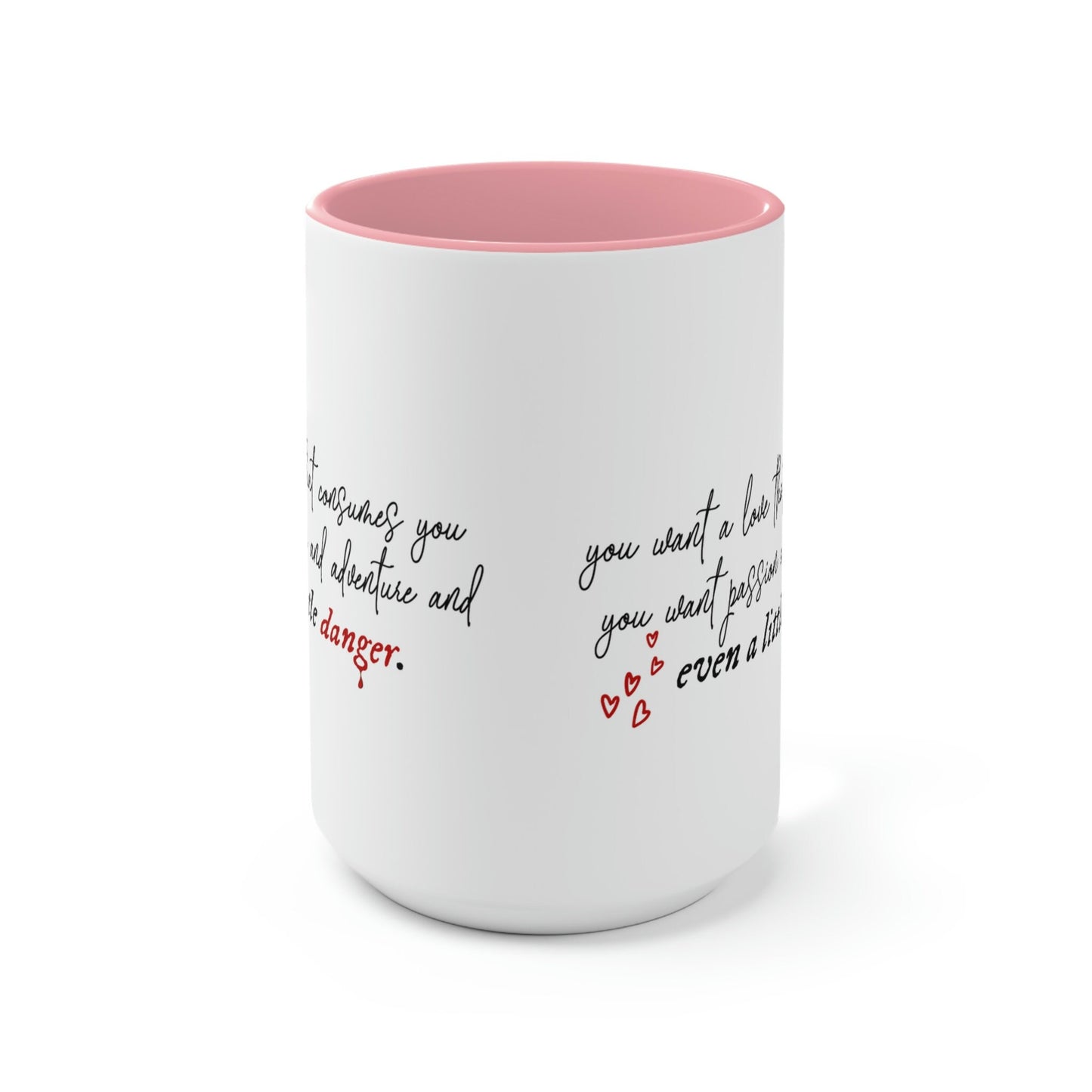 Damon & Elena Mug, TVD Valentine's Day gift, Valentine's Day mug, TVD coffee mug, TVD fan gift, Team Delena, Damon Salvatore