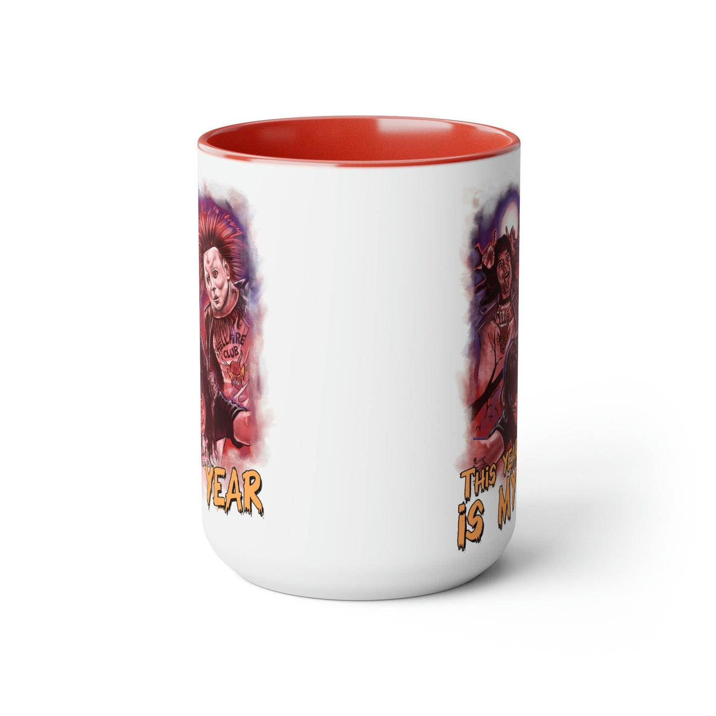 Eddie Munson mug, Horror Mug, Halloween Mug, Stranger Characters, Hawkins mug, Horror aesthetic, Chrissy Wake up