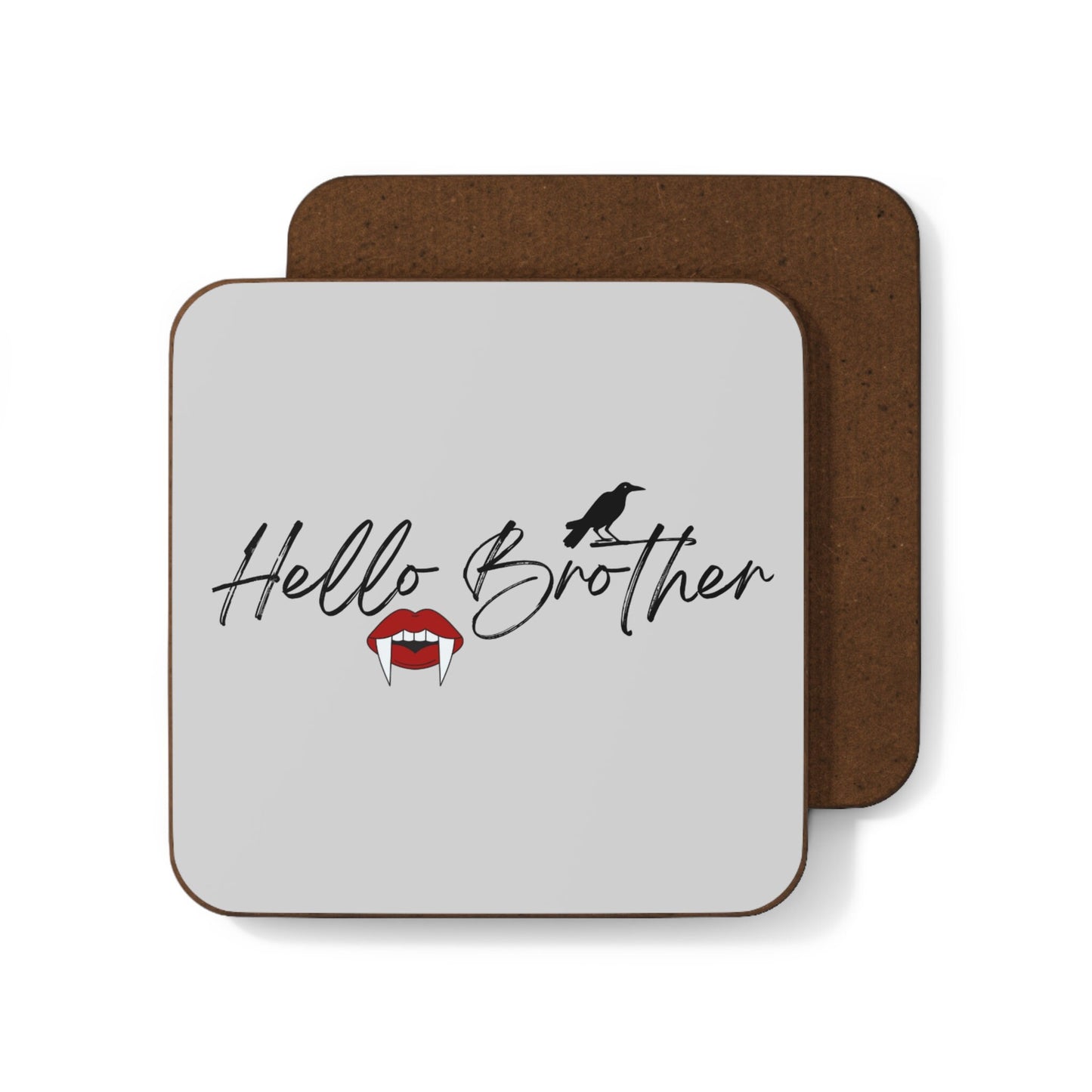 TVD Coasters, The Vampire Diaries Coasters, TVD fan gift, Tvd fan, Tvd merch, The Salvatore Brothers, I was feeling Epic, Hello Brother