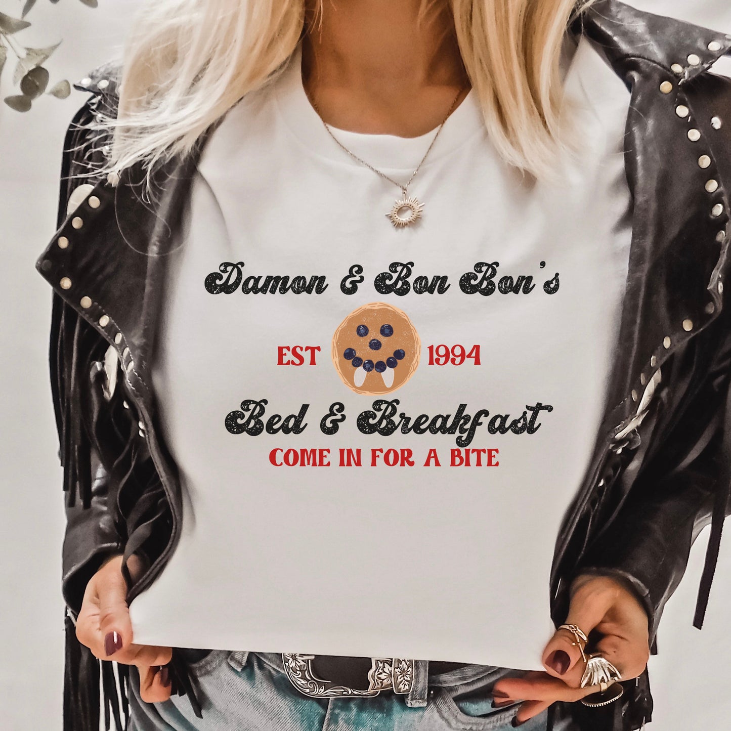 TVD Shirt, Damon & Bonnie, The Salvatore brothers, TVD merch, Tvd fan gift, Mystic Falls shirt, Damon Salvatore, Bonnie Bennett