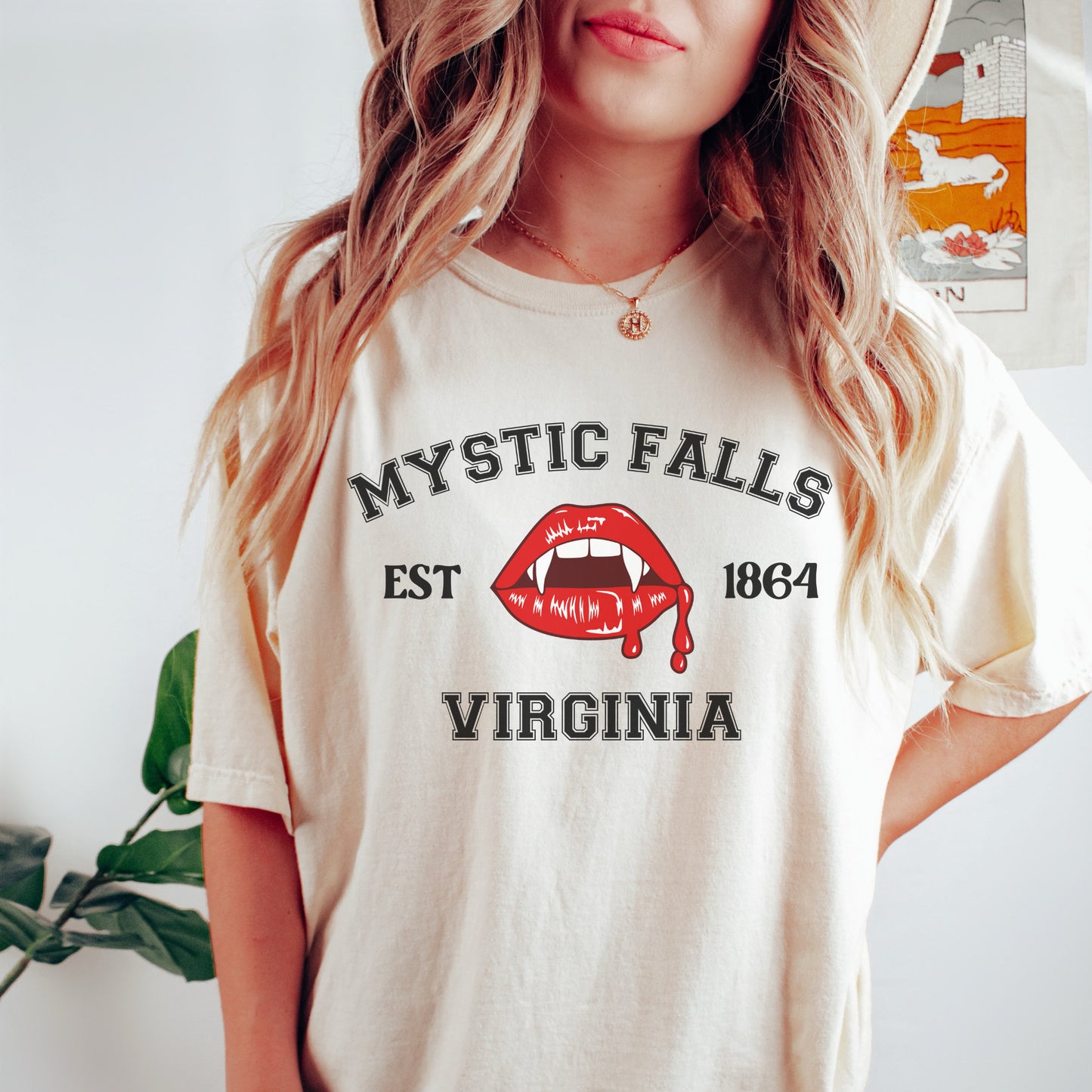 Mystic Falls shirt, Damon Salvatore shirt,TVD Shirt, Stefan Salvatore, TVD merch, Tvd fan gift, Mystic Falls merch, tvd