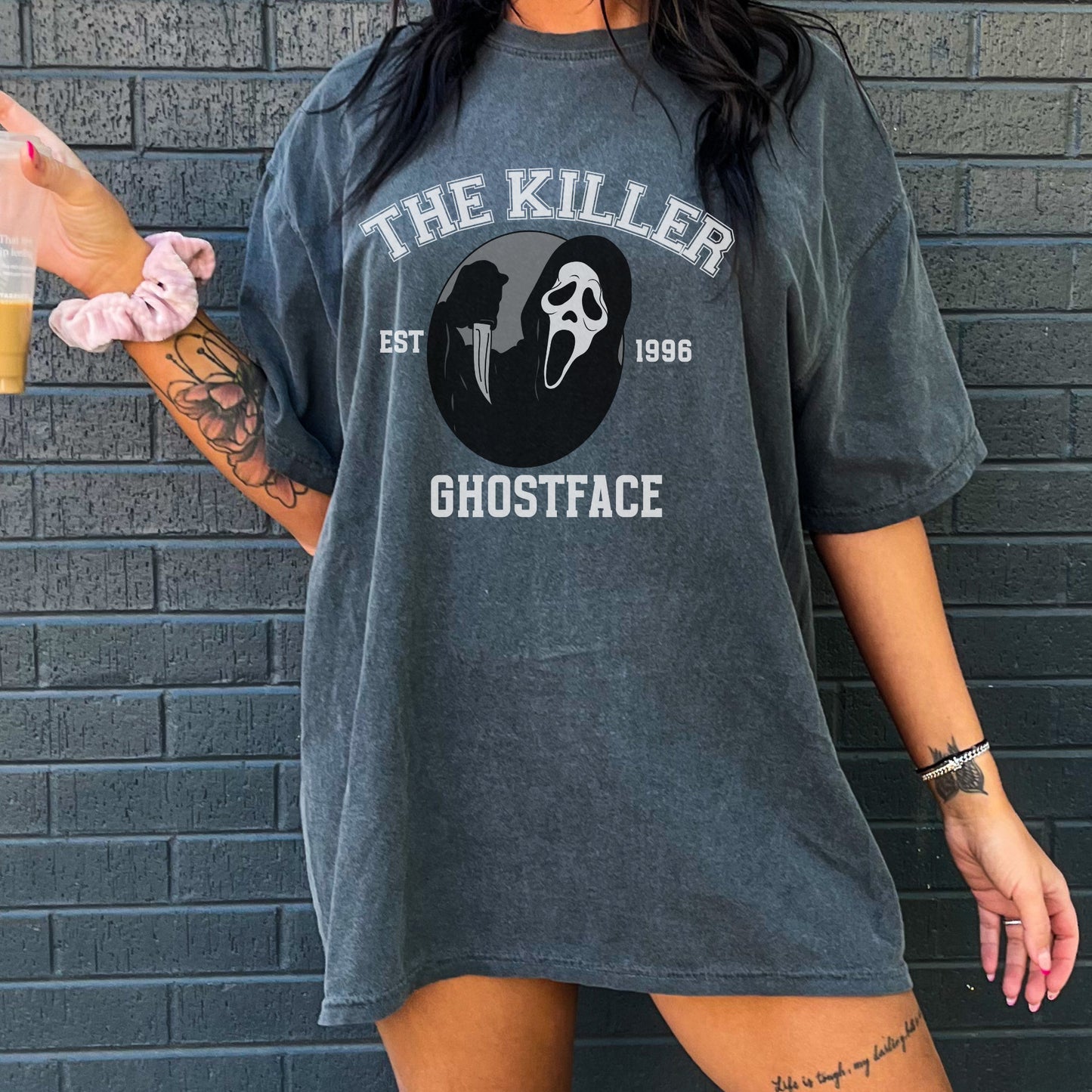 Ghostface Shirt, What's your fav scary movie? Scream Movie Fan, Ghostface Hoodie, 90s Horror Hoodie, 90s slasher fan, Halloween Hoodie