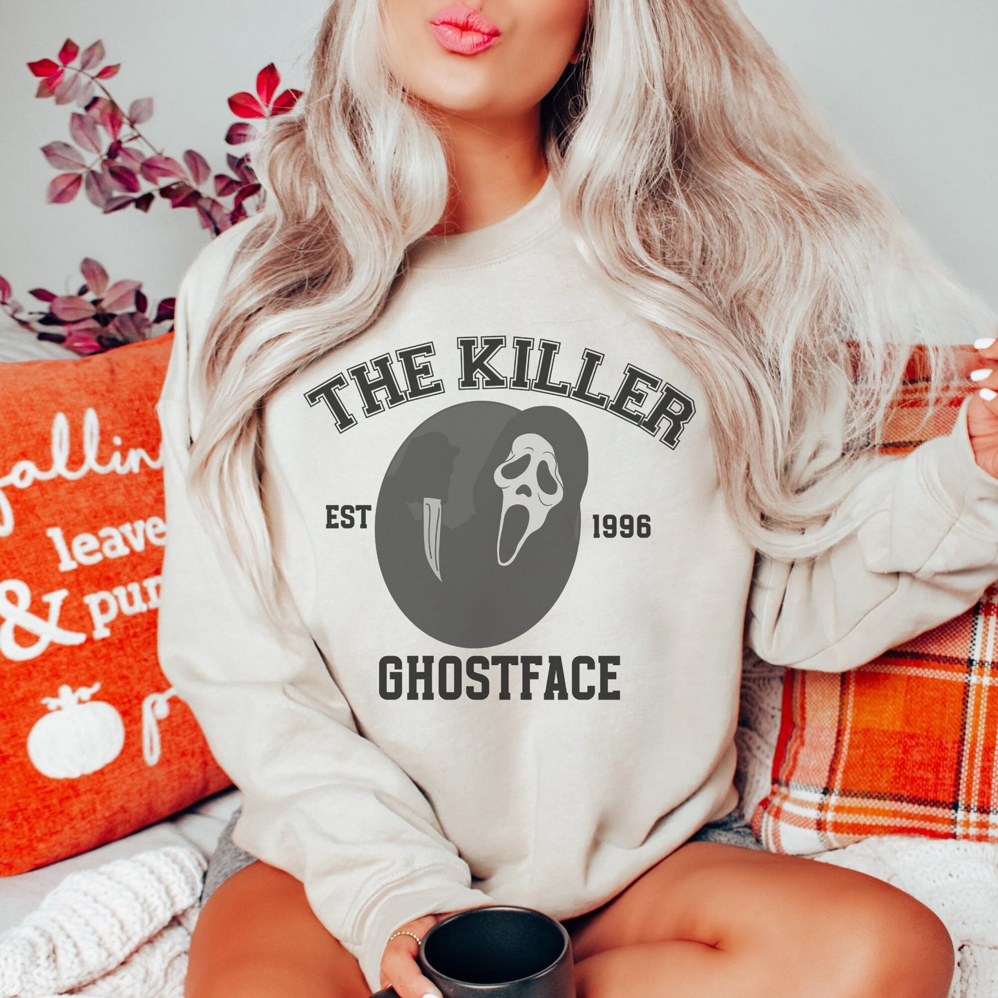 Ghostface Shirt, What's your fav scary movie? Scream Movie Fan, Ghostface Hoodie, 90s Horror Hoodie, 90s slasher fan, Halloween Hoodie