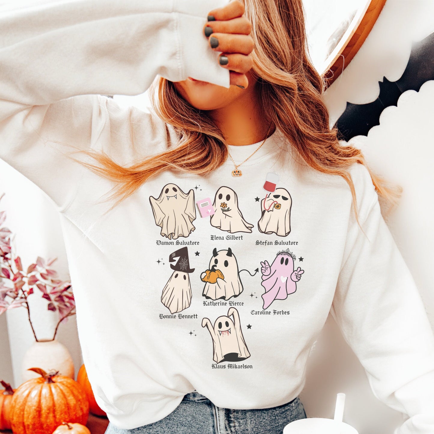 TVD Halloween shirt, tvd merch, tvd gift, comfort colors, salvatore brothers, tvd fan, Damon salvatore
