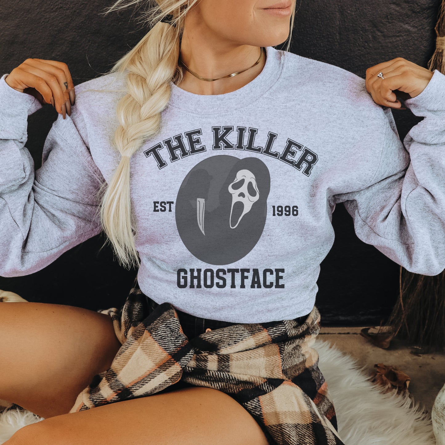 Ghostface Shirt, What's your fav scary movie? Scream Movie Fan, Ghostface Hoodie, 90s Horror Hoodie, 90s slasher fan, Halloween Hoodie