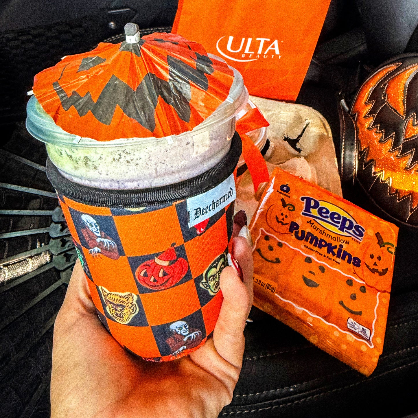 90s Halloween Coffee Sleeve
