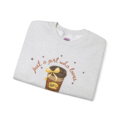 Just A Girl Who Loves Coffee Crewneck
