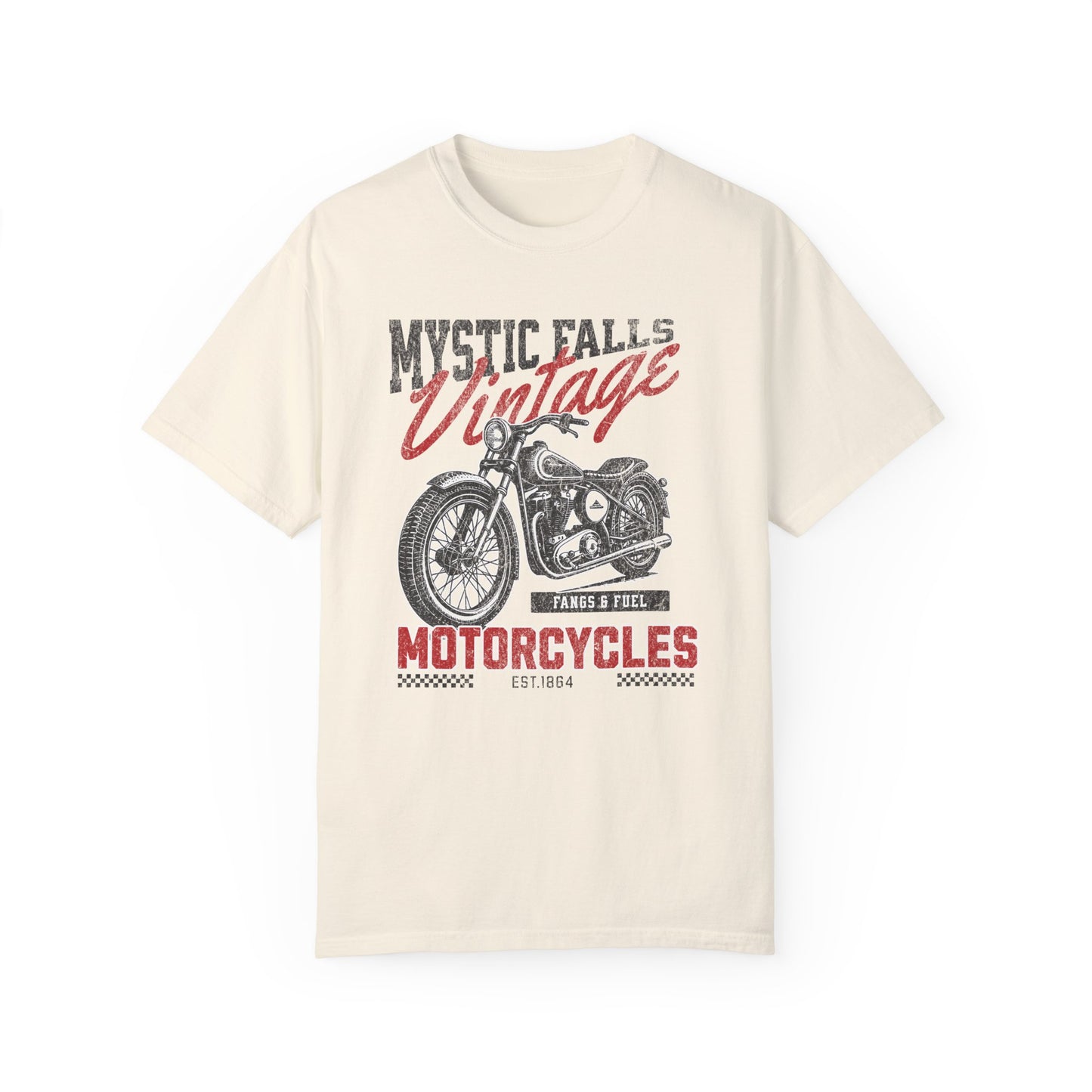 Mystic Falls Vintage Motorcycle Shirt