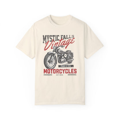 Mystic Falls Vintage Motorcycle Shirt