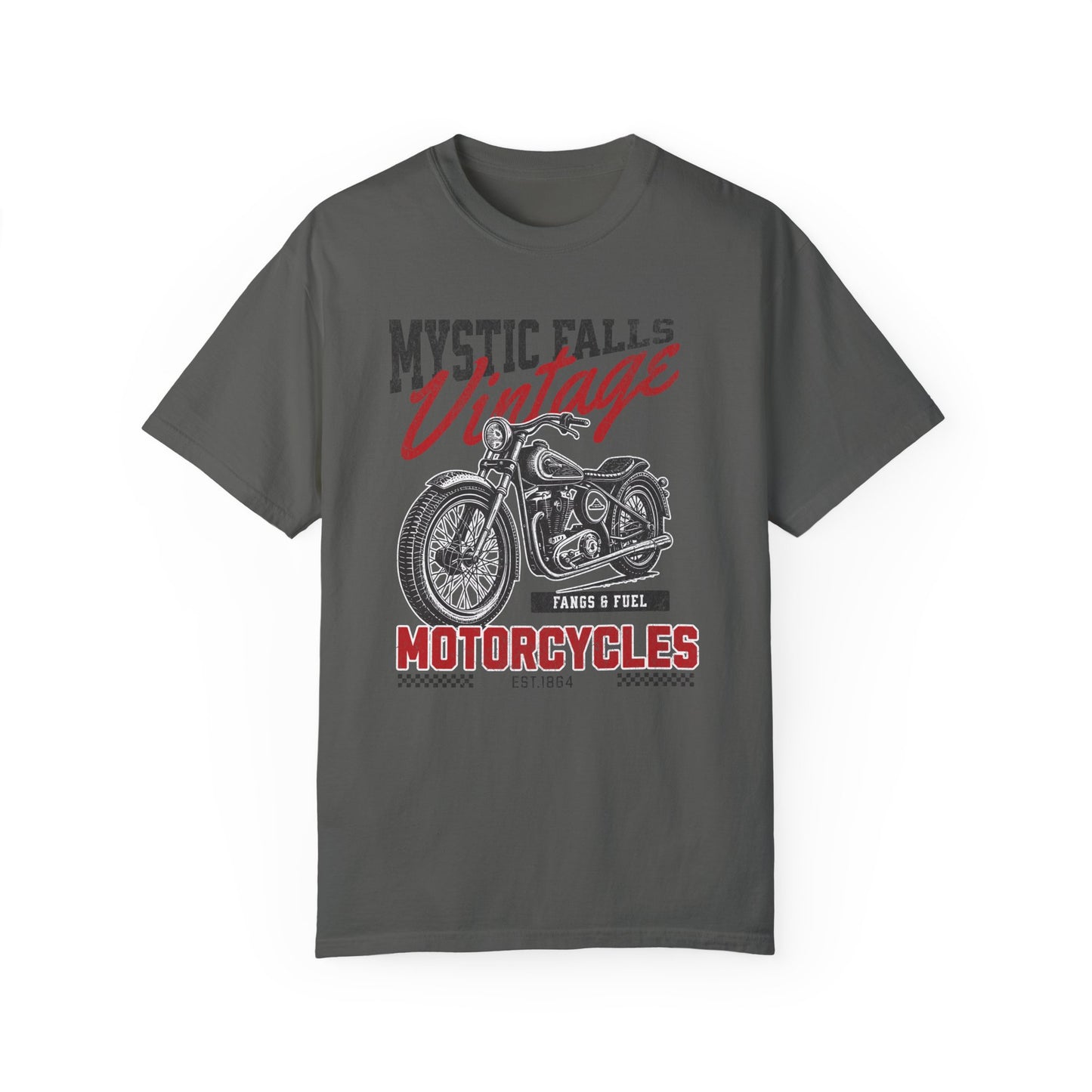 Mystic Falls Vintage Motorcycle Shirt