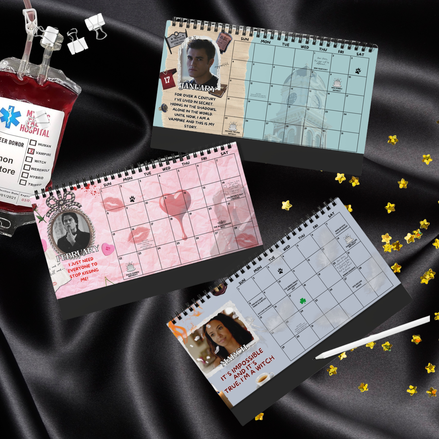 TVD Desk Calendar 2026