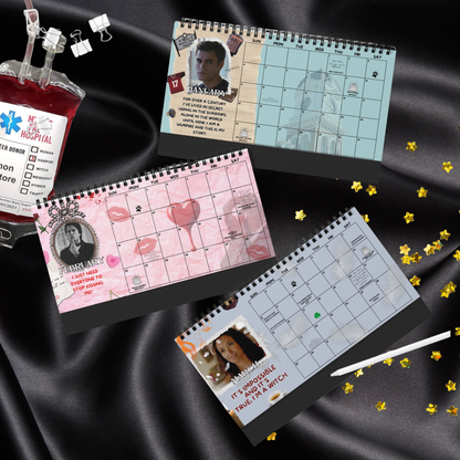 TVD Desk Calendar 2026