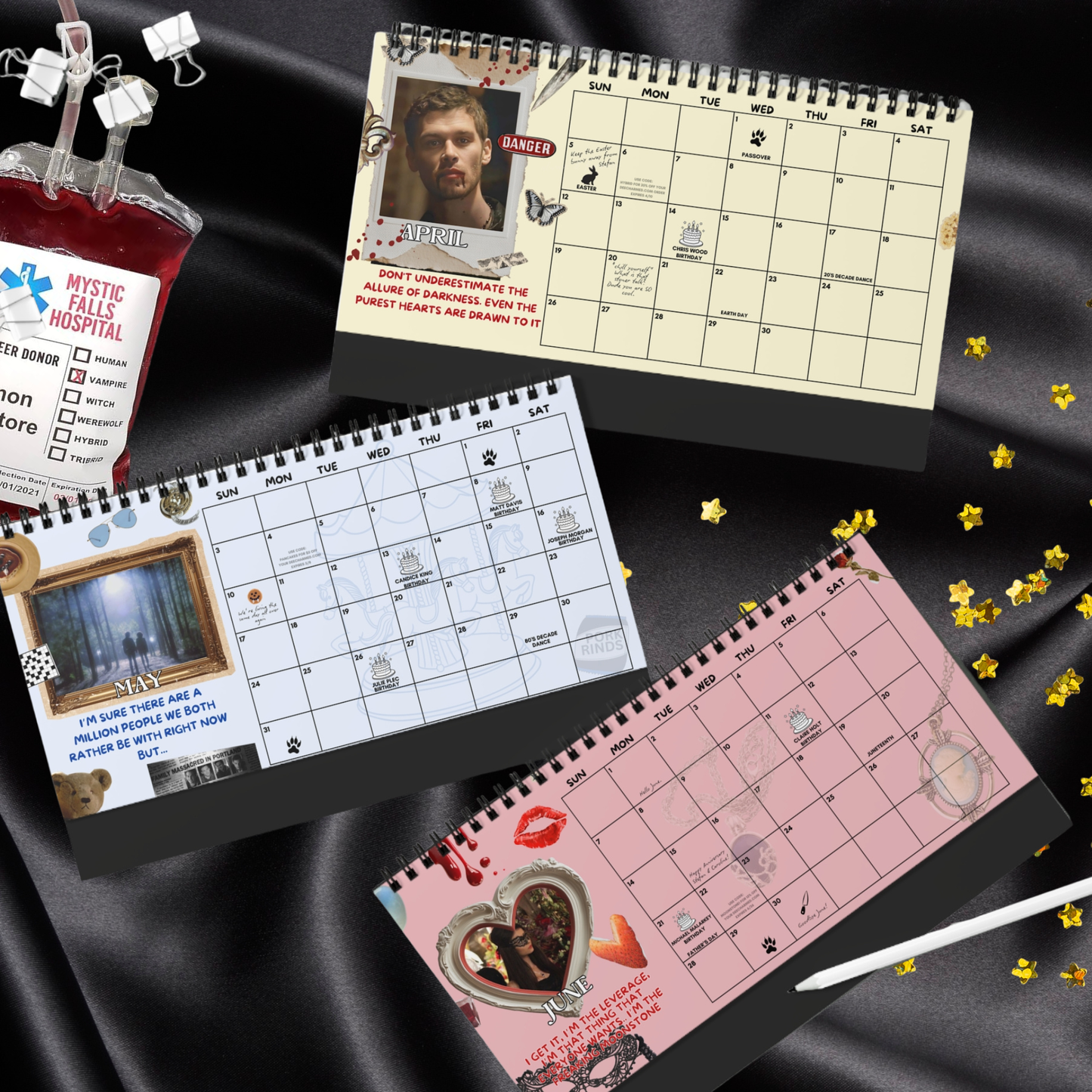 TVD Desk Calendar 2026