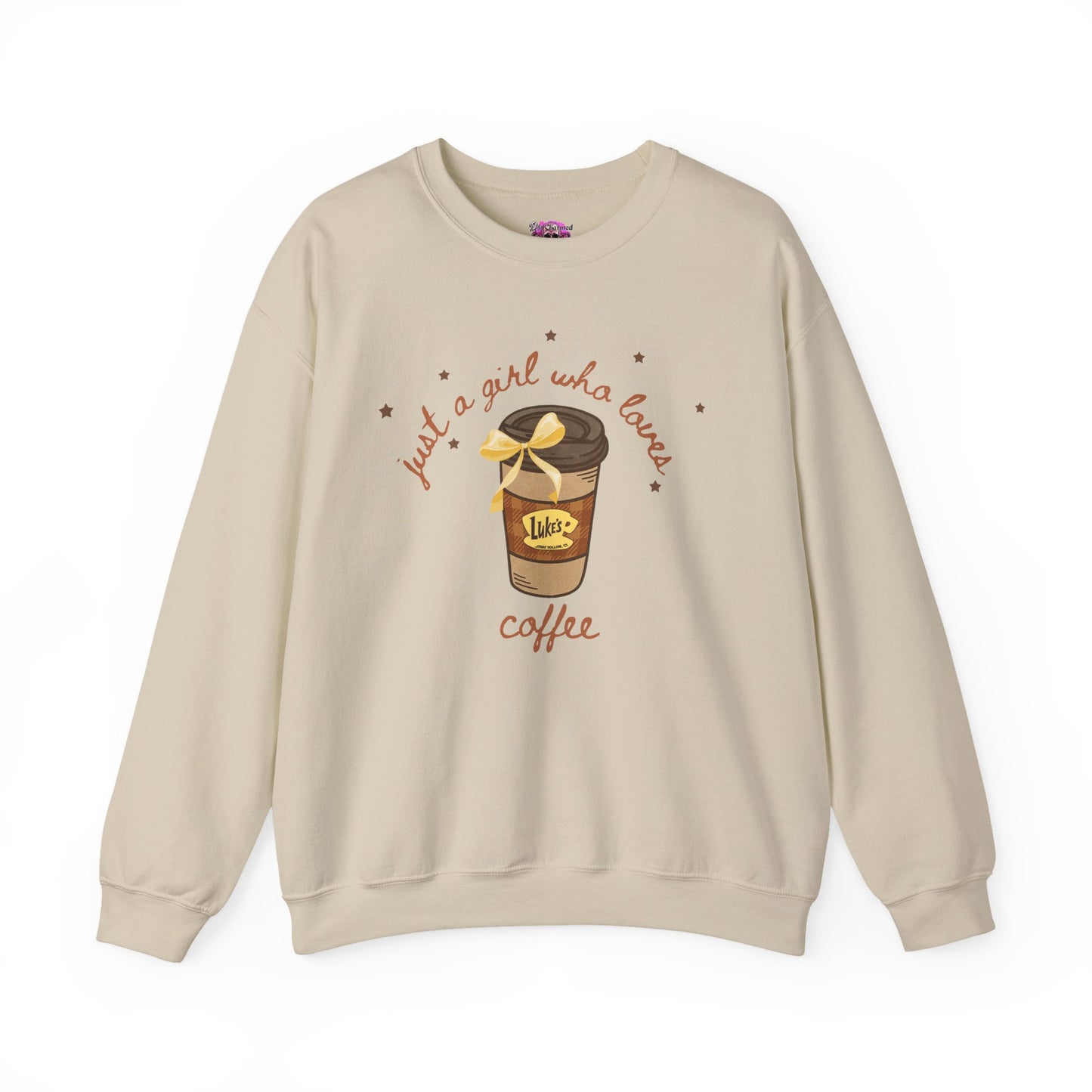 Just A Girl Who Loves Coffee Crewneck