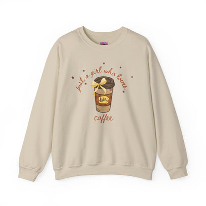 Just A Girl Who Loves Coffee Crewneck