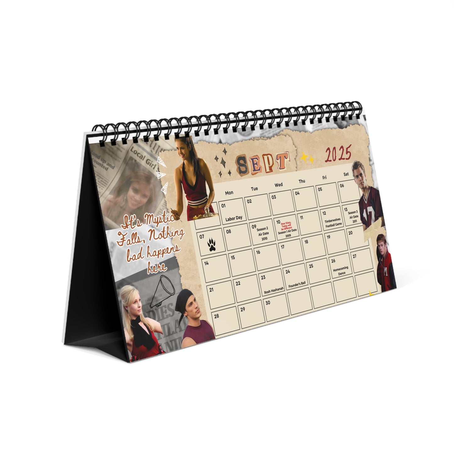 TVD Desk Calendar 2025