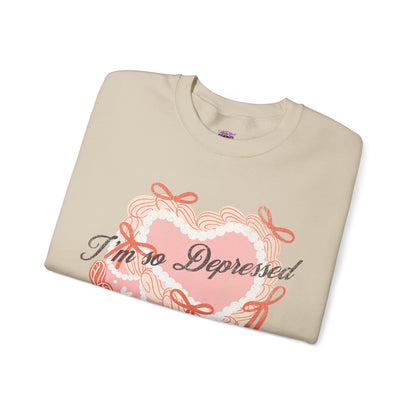 I'm so Depressed Crewneck