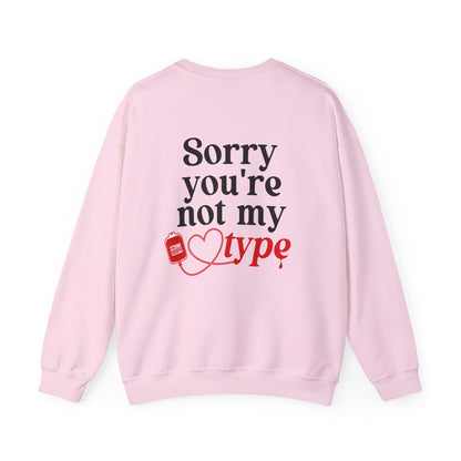 Not my type crewneck