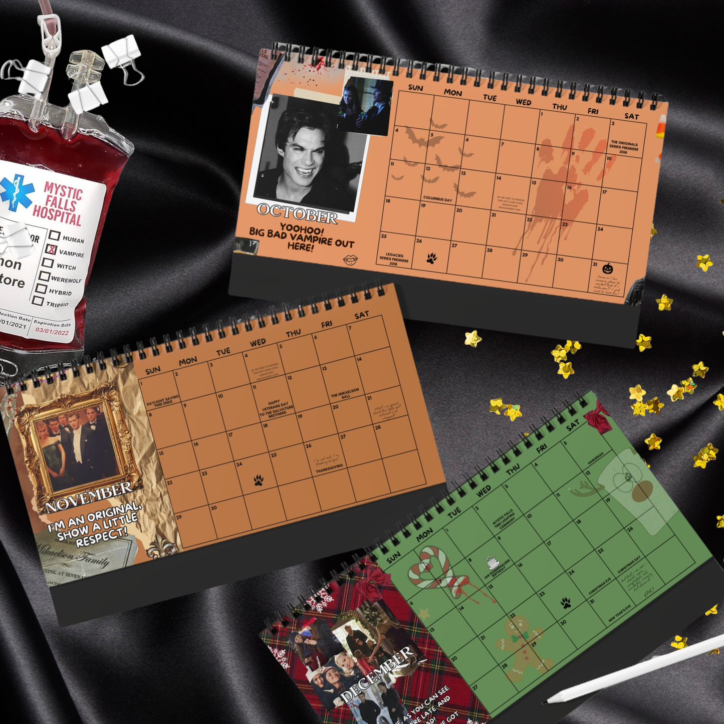 TVD Desk Calendar 2026